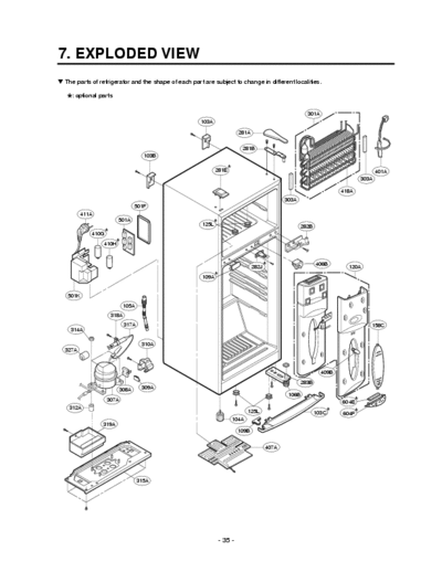 LG GR-292SQ LG GR-292SQ  Exploded View